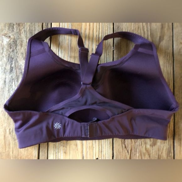 Athleta Purple Sports Bra - Picture 2 of 3